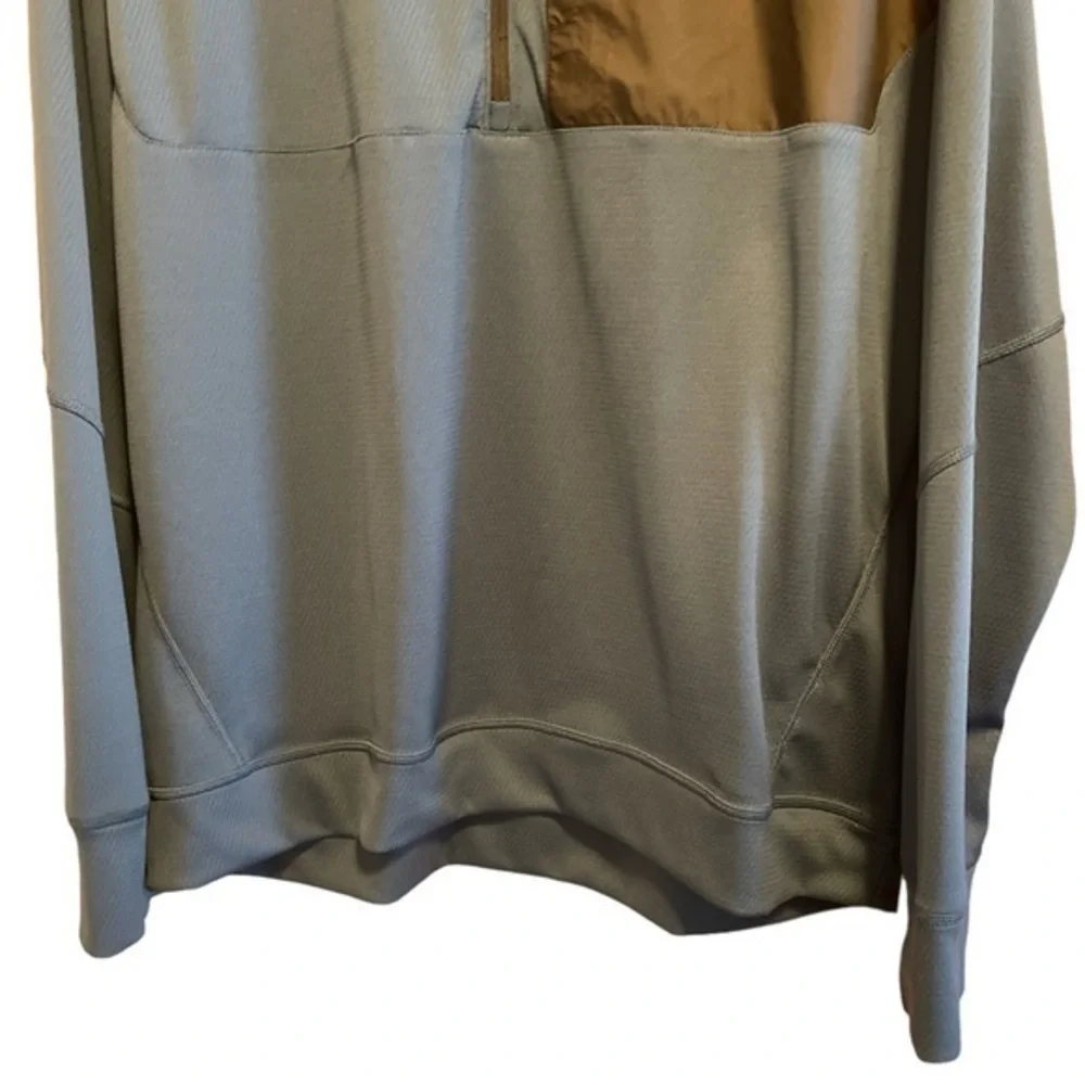 The North Face Men’s Essential Half Zip Mid Layer Top Jacket‎ Large Blue Black